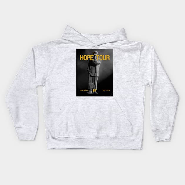 NF Hope Tour 2024 Kids Hoodie by Lottz_Design 